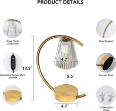Dimmable Candle Warmer Lamp – Efficient and Flame-Free Fragrance Solution